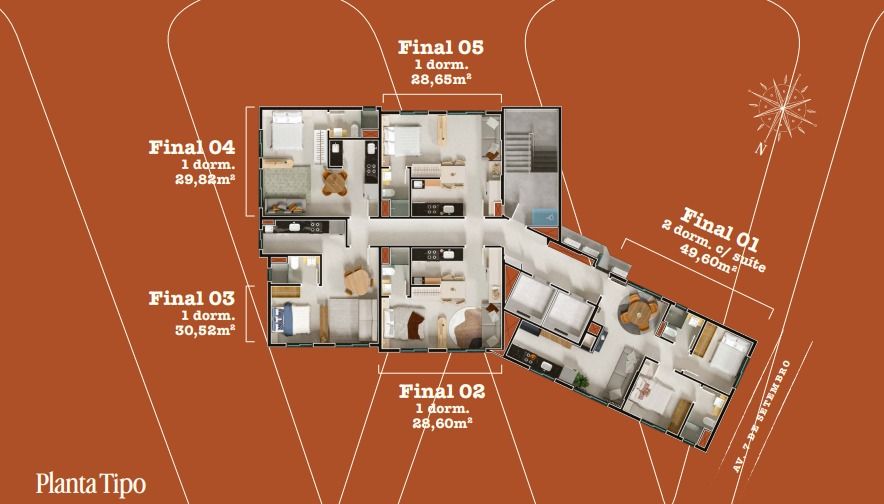 Apartamento para venda no bairro Centro  em Passo Fundo