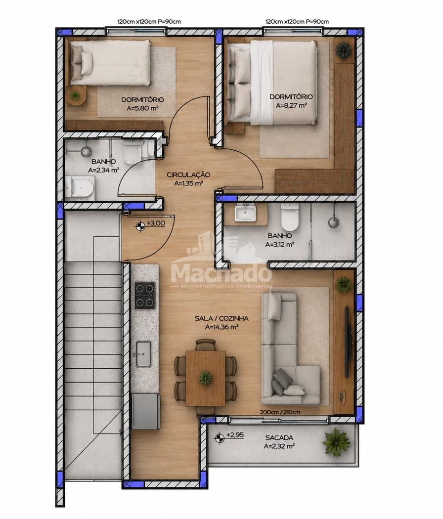 Casa para venda no bairro São José em Passo Fundo