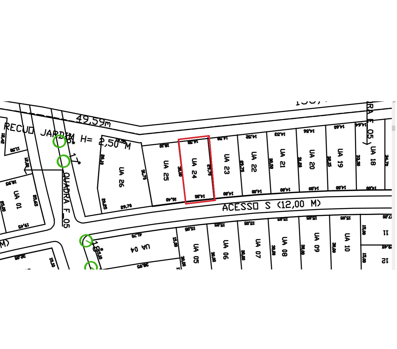 Lote para venda no bairro  em Torres