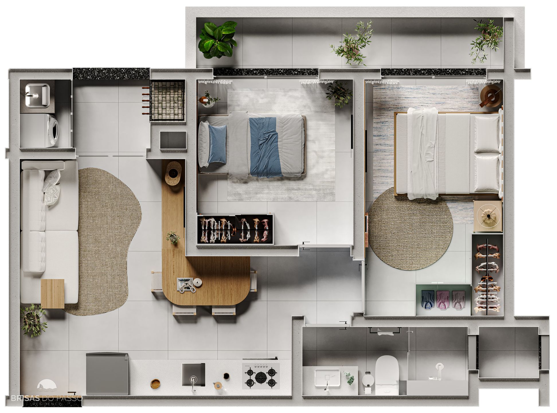 Apartamento para venda no bairro Paraiso em Passo de Torres