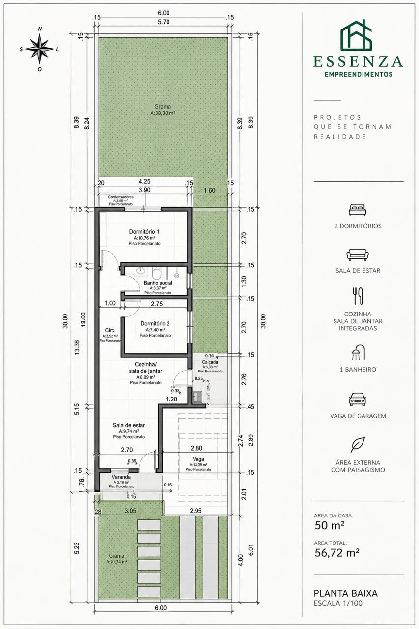 Casa para venda no bairro Boqueirão em Passo Fundo