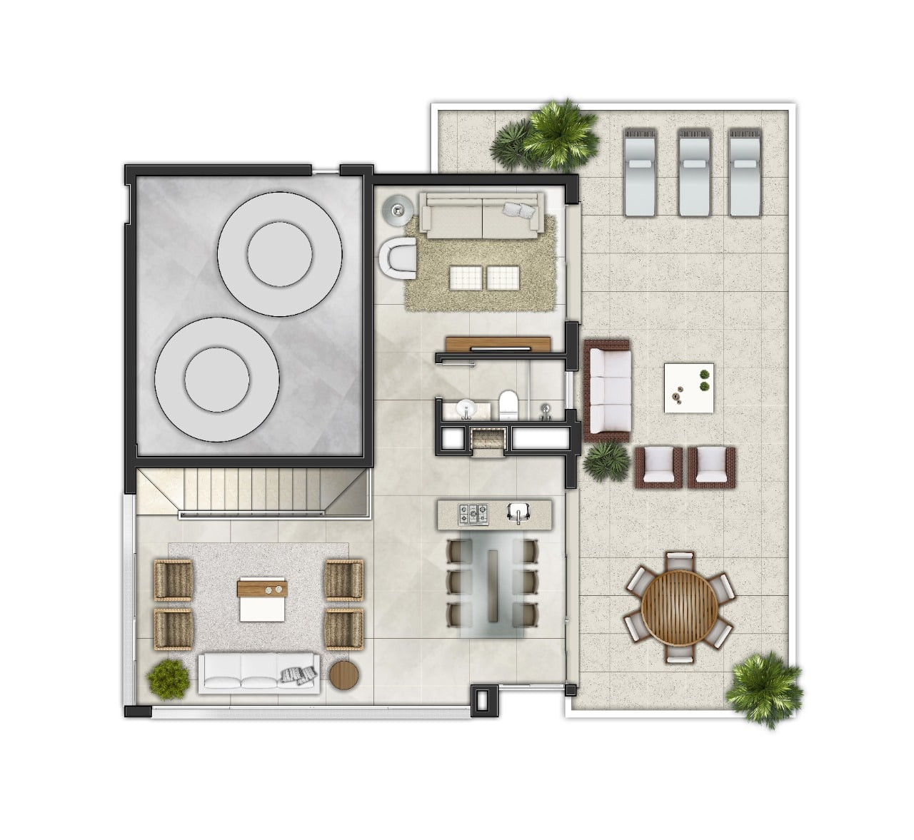 Apartamento à venda com 3 quartos, 140m² - Foto 5