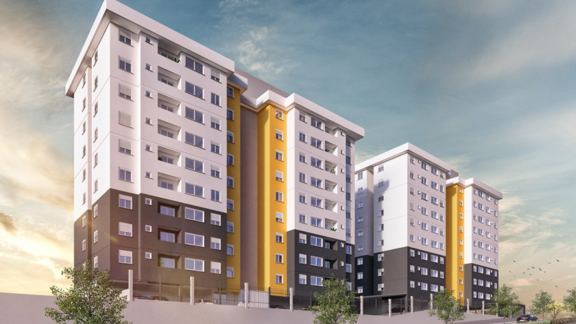Apartamento 2 quartos para venda no bairro Interlagos em Caxias do Sul