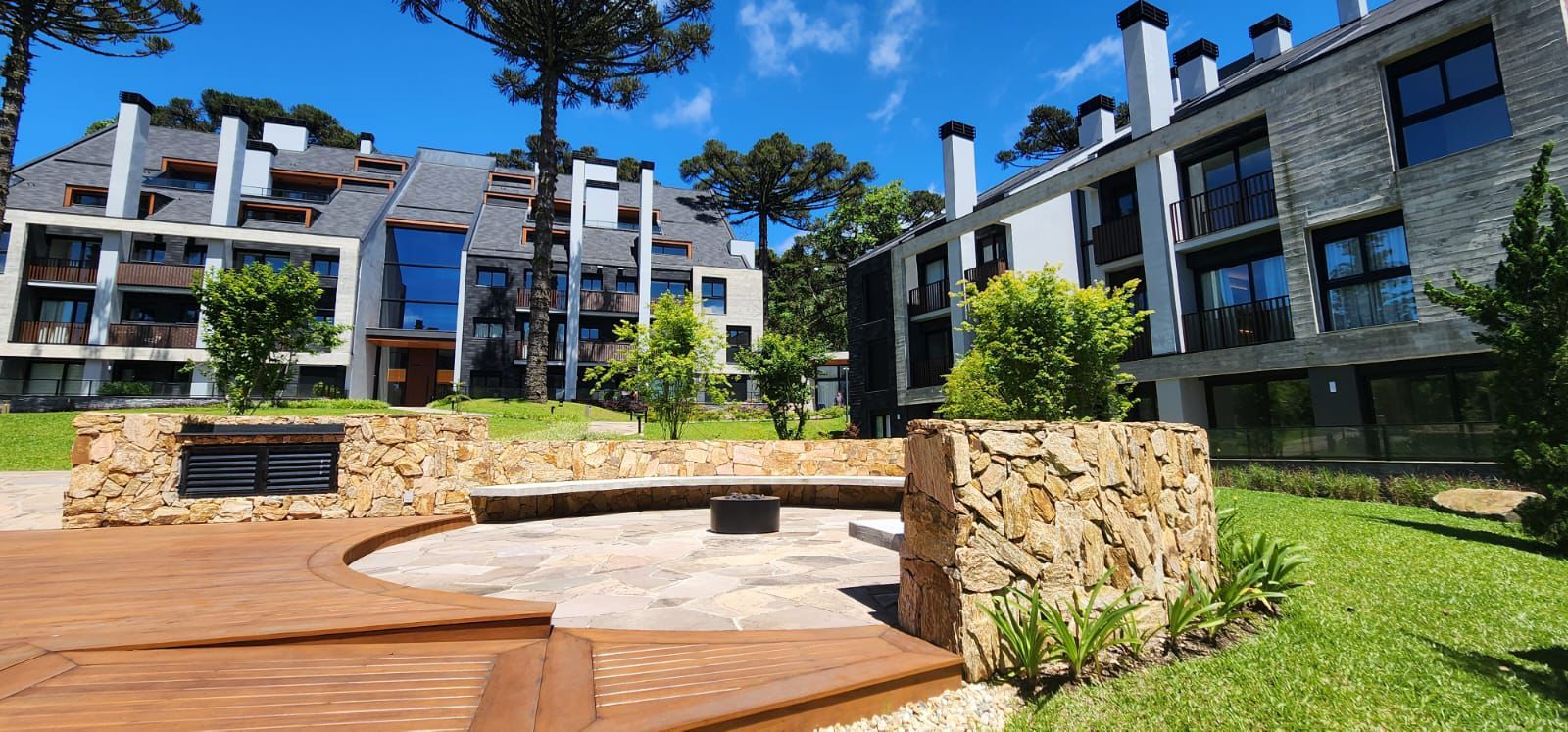 Apartamento 2 quartos sendo 2 suítes para venda no bairro Bavaria em Gramado