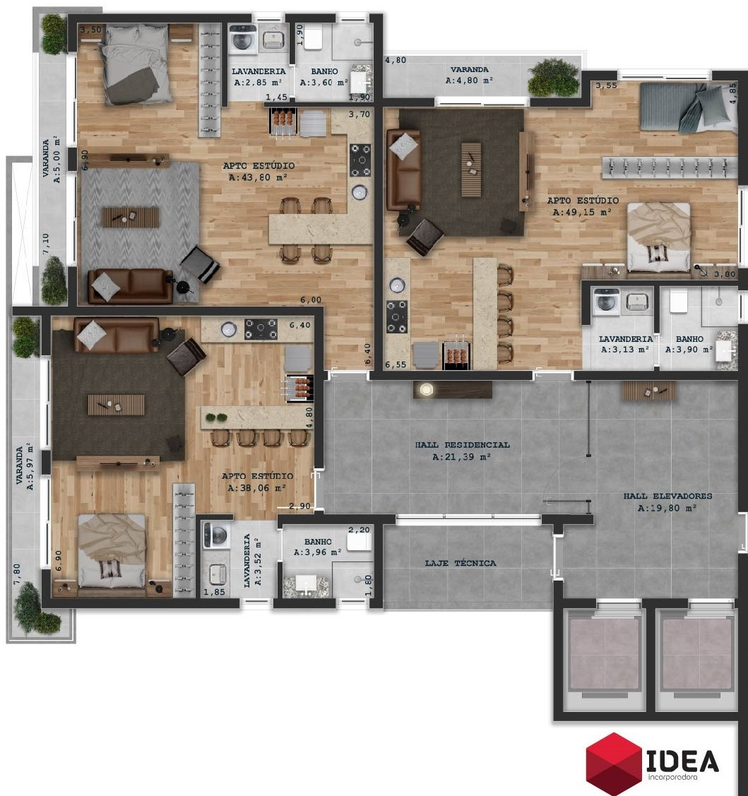 Studio para venda no bairro Centro em Farroupilha