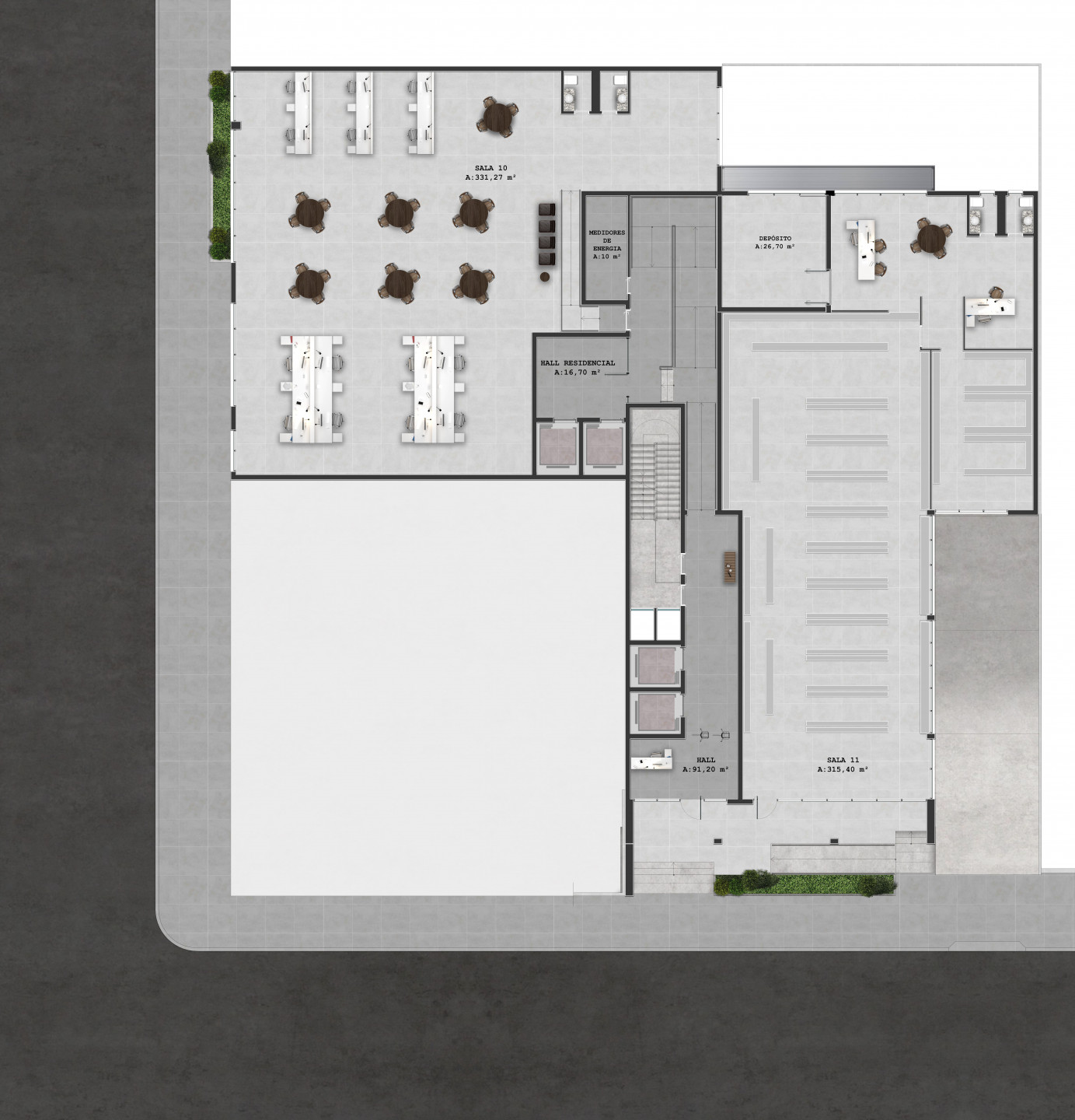 Sala Comercial Aérea para venda no bairro Centro em Farroupilha