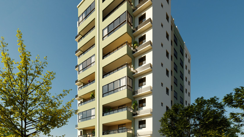 Apartamento 2 quartos sendo 1 suíte para venda no bairro Borgo em Bento Gonçalves