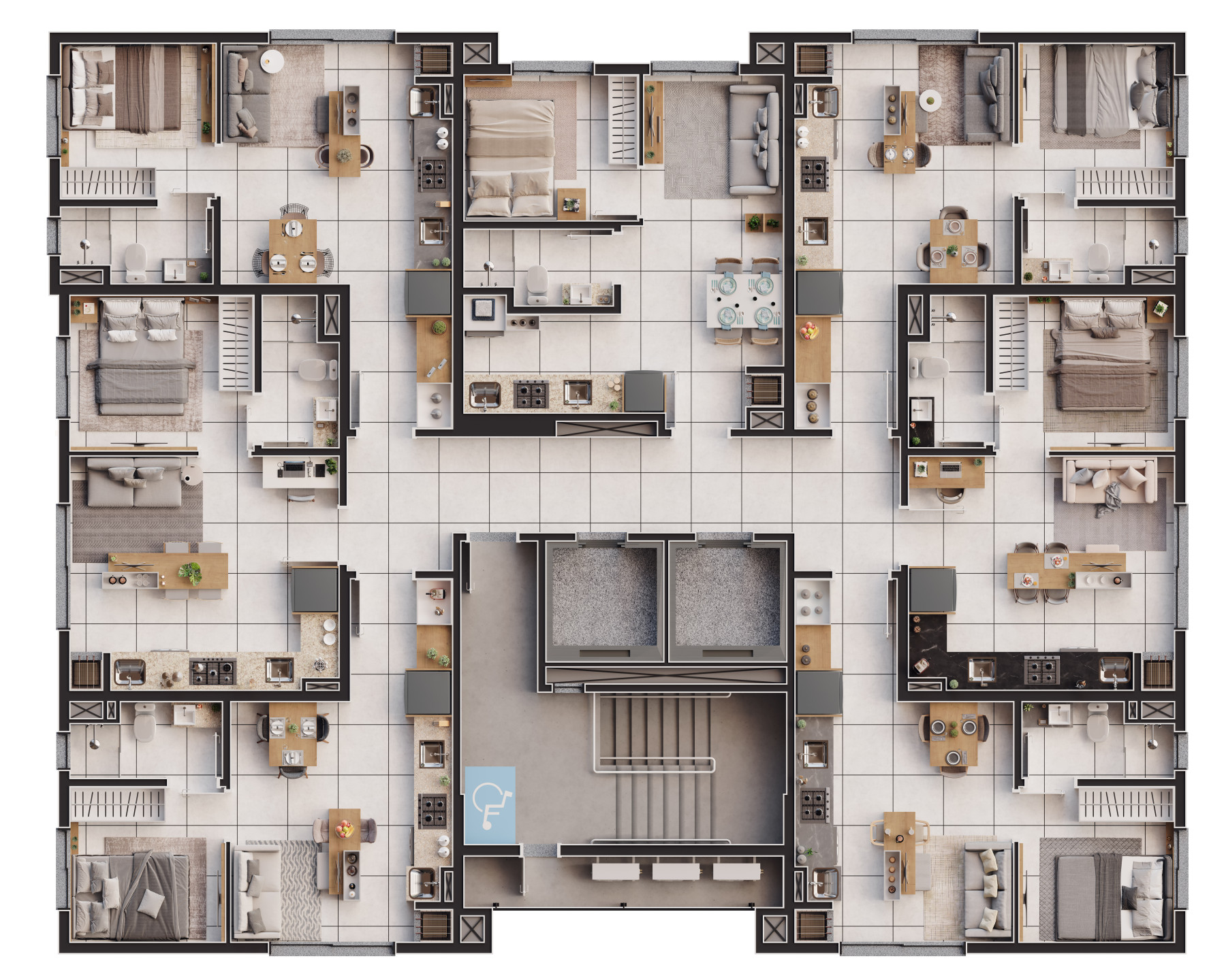 Apartamento para venda no bairro Centro  em Passo Fundo