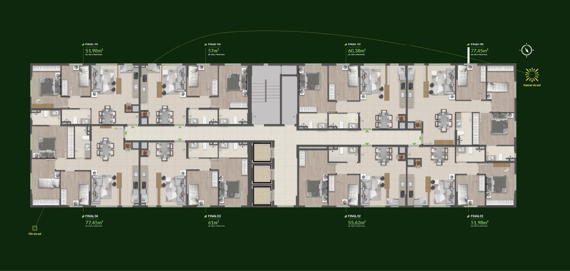 Apartamento para venda no bairro São Cristovão em Passo Fundo