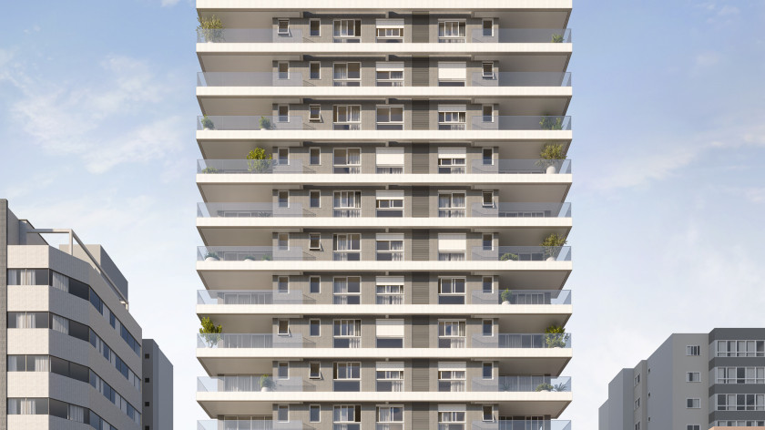 Apartamento 1 quarto para venda no bairro Centro em Torres