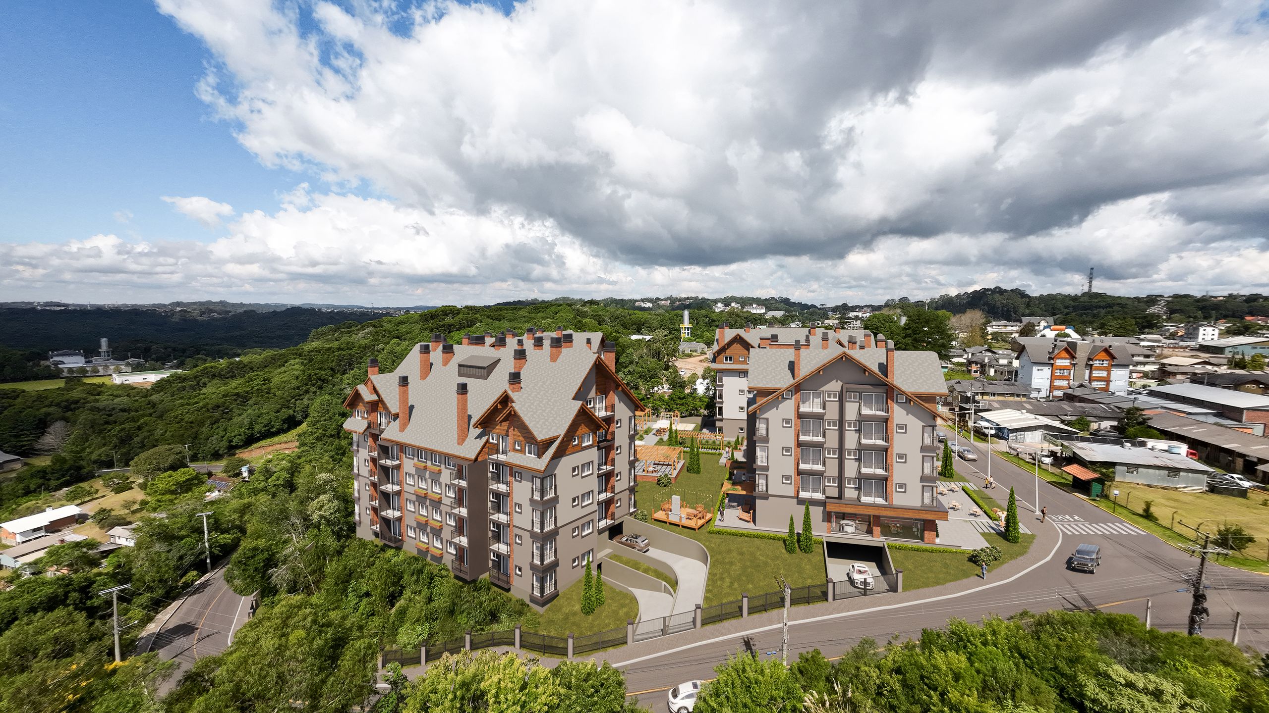Studio 1 quarto para venda no bairro Moura em Gramado