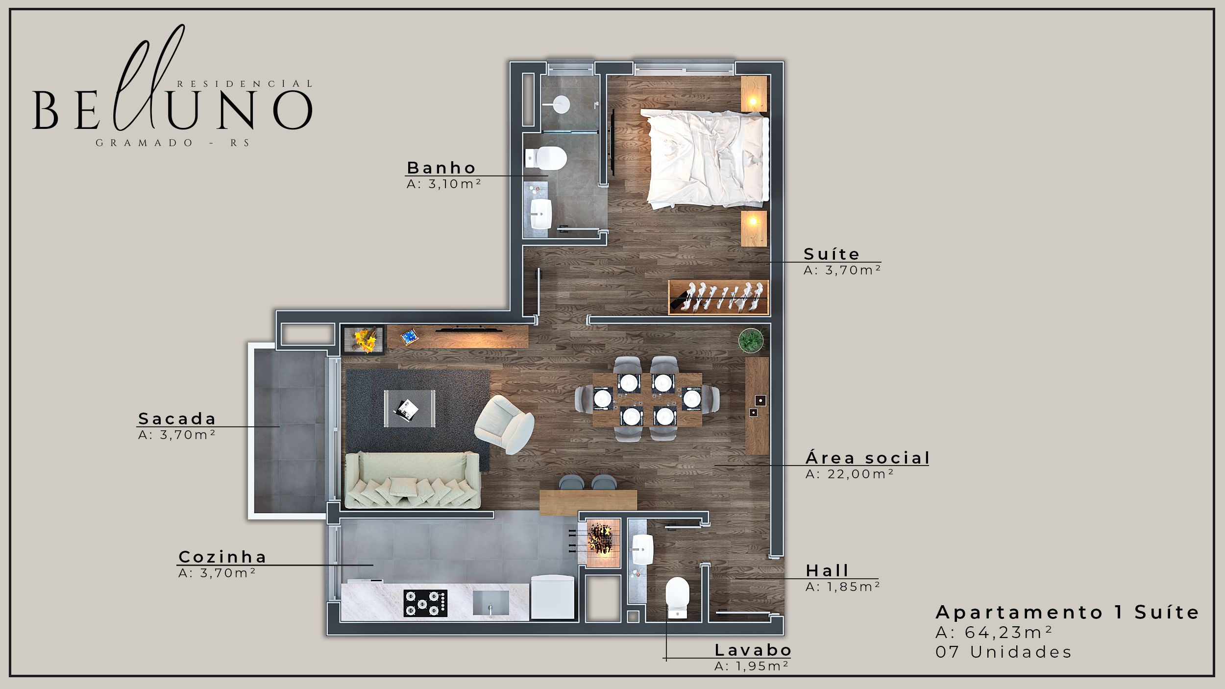 Apartamento à venda com 2 quartos, 79m² - Foto 120