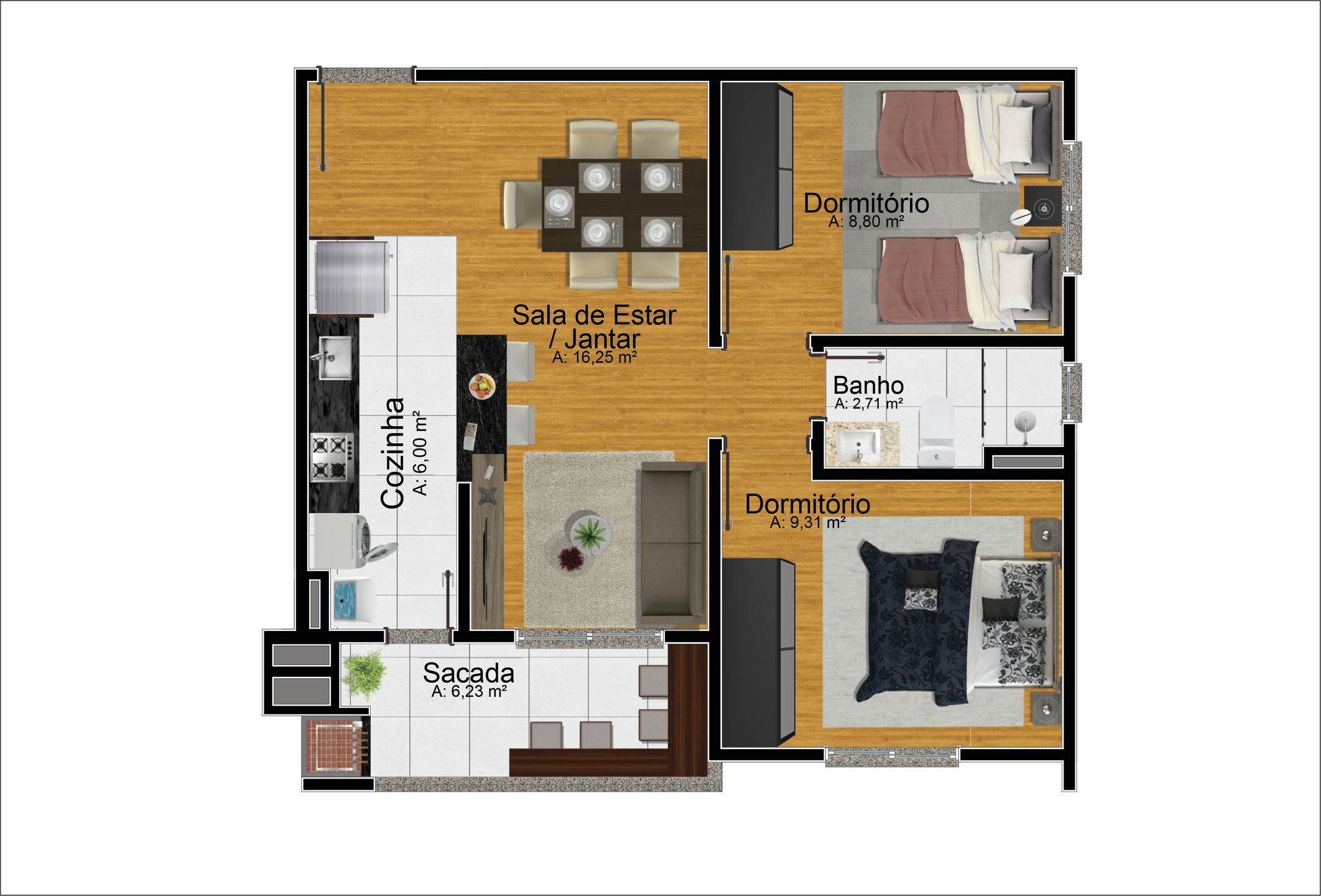 Apartamento para venda no bairro Freitas em Sapucaia do Sul