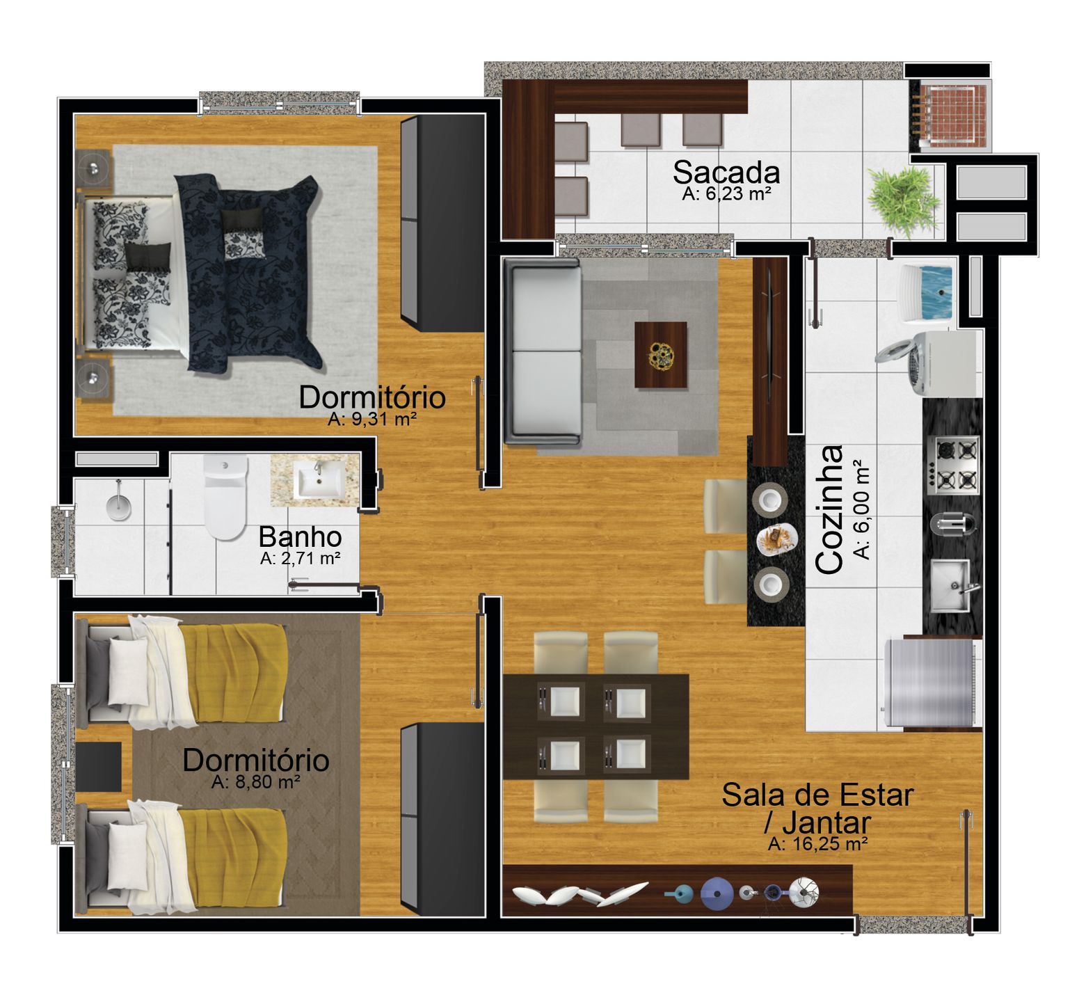 Apartamento para venda no bairro Freitas em Sapucaia do Sul