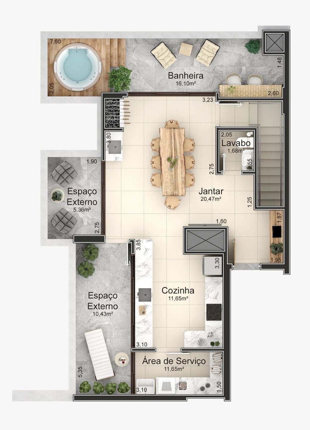 Apartamento para venda no bairro Maria Goretti  em Bento Gonçalves