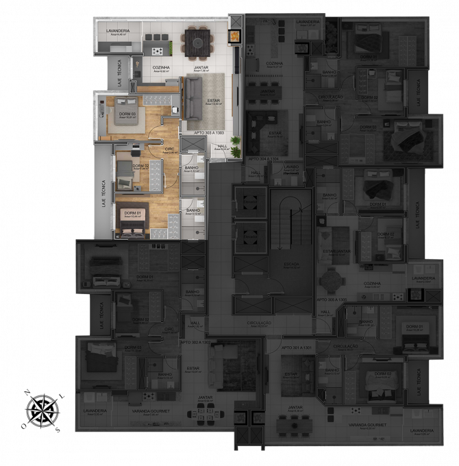 Apartamento para venda no bairro Maria Goretti  em Bento Gonçalves