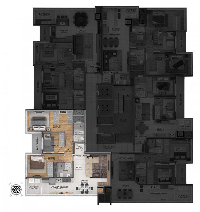 Apartamento para venda no bairro Maria Goretti  em Bento Gonçalves