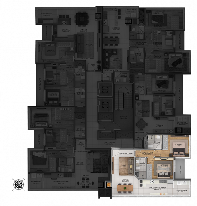 Apartamento para venda no bairro Maria Goretti  em Bento Gonçalves